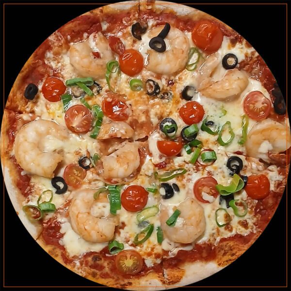 Spicy Prawn Pizza