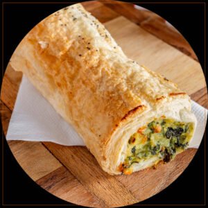 Veg. Spinach potato roll